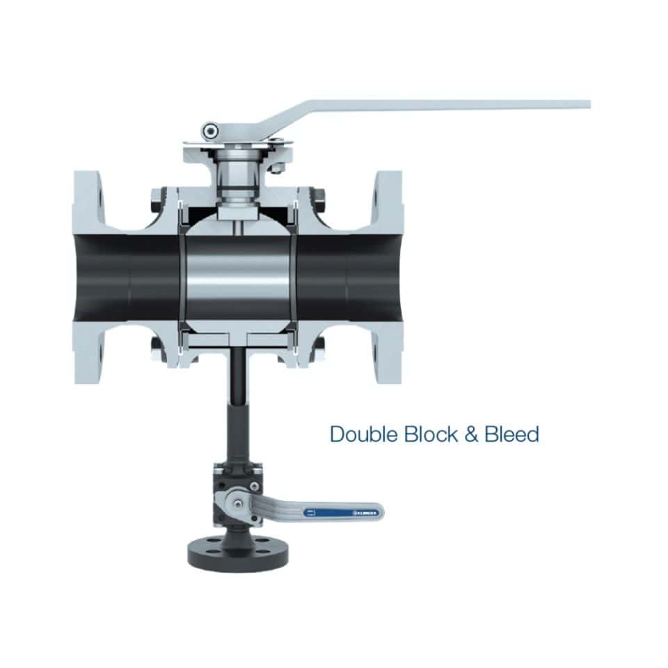 double block & bleed (dbb) ball valve